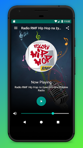 Android application Radio RMF Hip Hop App Polskie screenshort