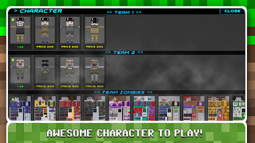 Blocky Shooting Arena 3D Pixel Screen 2