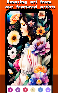 Color By Number For Adult Game - Screenshot 1