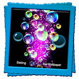 Colorful Bubble Live Wallpaper icon