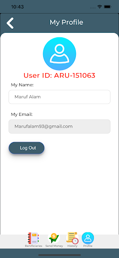 AmenRemit Screenshot