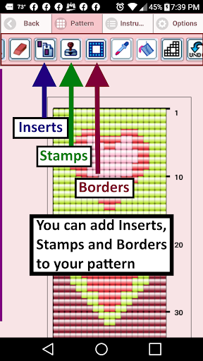 Bead Loom Pattern Creator Screen 3