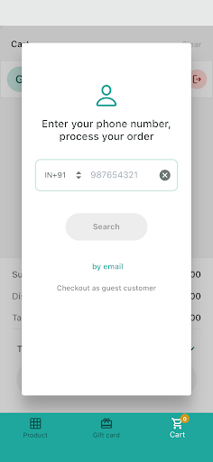 ConnectPOS Self Checkout Screen 3