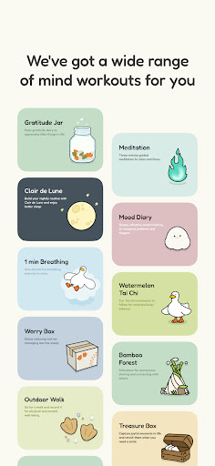 Screenshot of Quabble: Daily Mental Wellness
