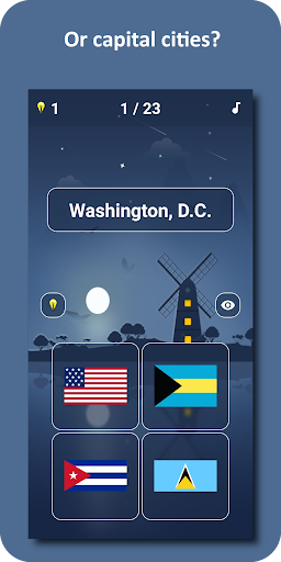 Country Flags and Capital Cities Quiz 2 androidhappy screenshots 2