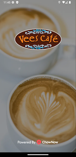 Android application Vees Cafe screenshort