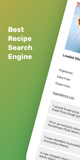 Android application Meal Engine - Find Recipes screenshort