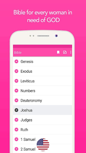 Android application Women's Bible screenshort