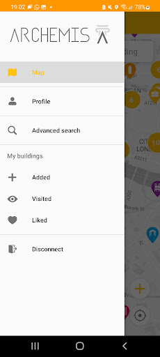 Android application Archemis screenshort