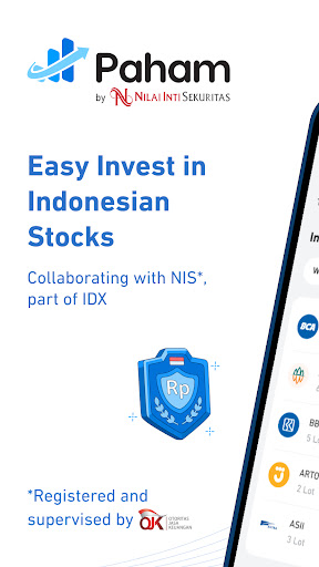 Android application Paham by Nilai Inti Sekuritas screenshort