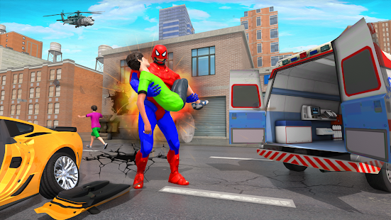 Grand Rope Hero: Superhero Varies with device APK screenshots 3