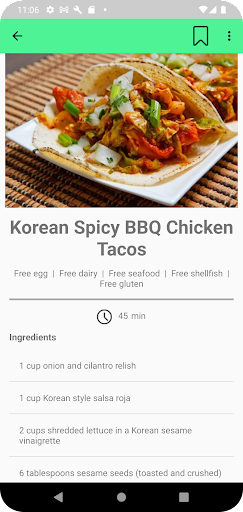 My Intolerance Food Screen 2