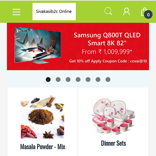 Android application sivakasib2c screenshort