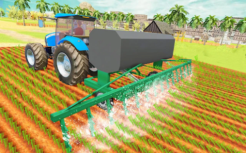 US Tractor Farming Simulator Harvest Farming Games 1.40 APK screenshots 7