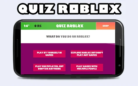 We played a Quiz Show Game on Roblox! 