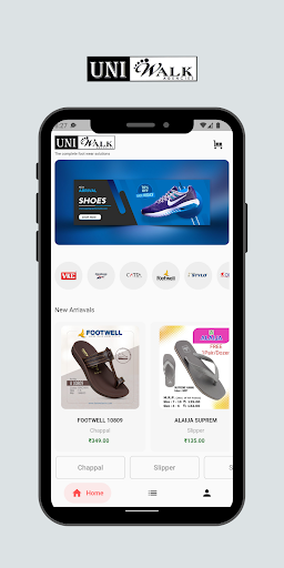 Android application Uniwalk screenshort
