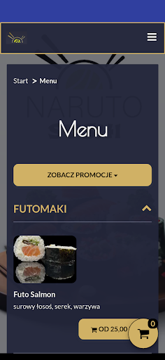 Android application Naruto Sushi screenshort