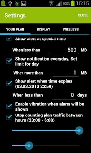 Mobile Counter | Data usage | Internet traffic Screenshot