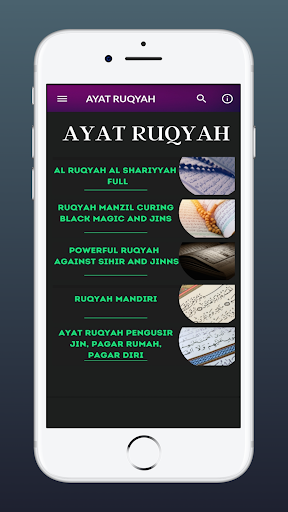 Android application kumpulan Ayat Ruqyah screenshort