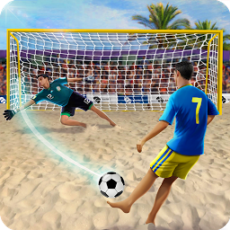 ਪ੍ਰਤੀਕ ਦਾ ਚਿੱਤਰ Shoot Goal - Beach Soccer Game