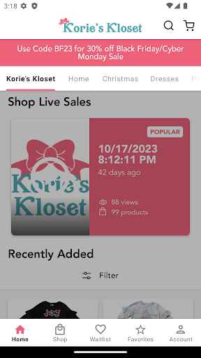App preview