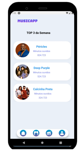 MusicApp Screen 2