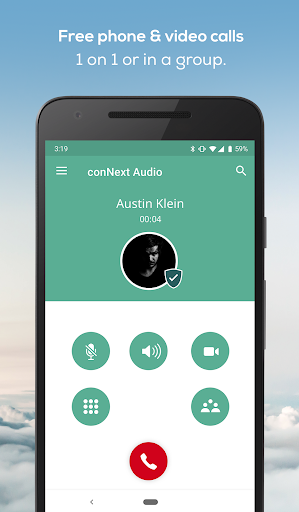 Android application conNEXT screenshort