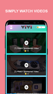 ViVi - Watch Videos Get Reward
