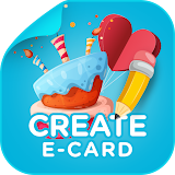 Create greeting cards icon