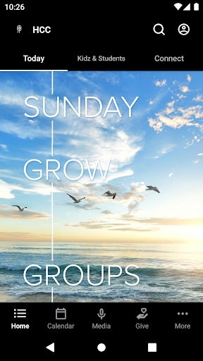 Android application Harbor Christian Center screenshort