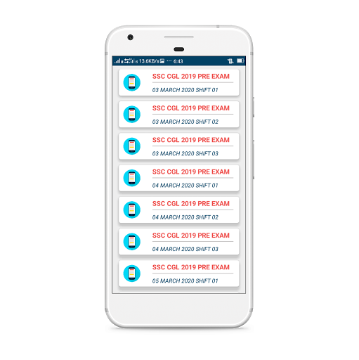 SSC EXAM APP Screen 3