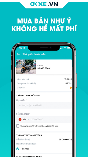 OKXE–Mua bán xe máy trực tuyến screenshot 4