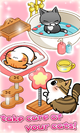 Game screenshot Cat Room - Cute Cat Games apk download