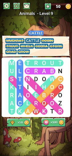 Wordsearch Puzzles screenshot 2