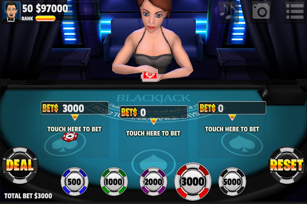 Android application Blackjack SG PRO screenshort