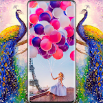 Cover Image of Download 💃 Wallpapers for Girls - Girly backgrounds 5.1.40 APK