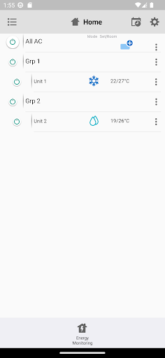 Android application Hi, Comfort AC screenshort