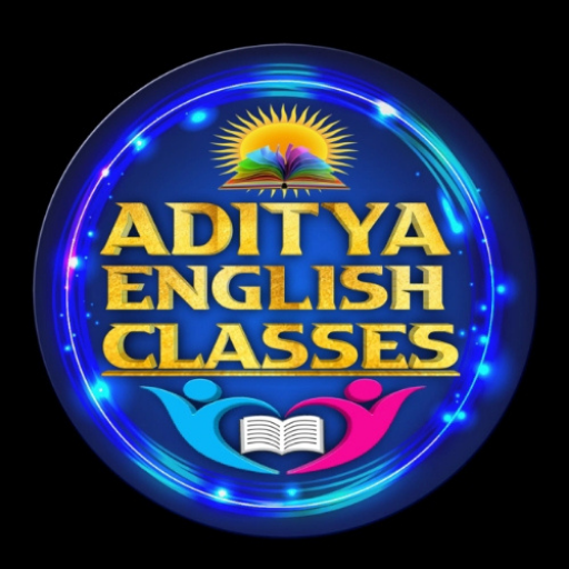 Aditya English classes logo