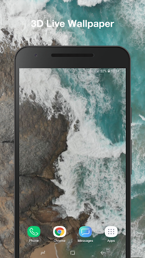 Android application Aerial Real Beach Pro screenshort