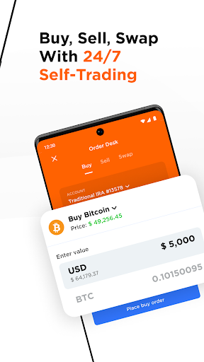 Bitcoin IRA: Buy & Sell Crypto Screenshot 3 - AppWisp.com