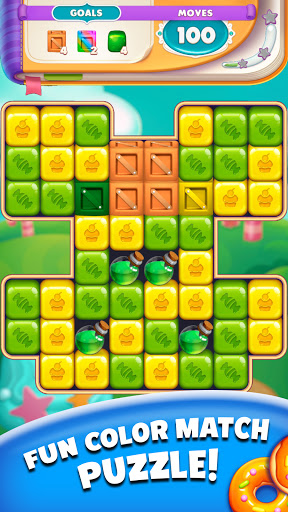 Cartoon Crush: Toon Blast Match Cubes Puzzle Game androidhappy screenshots 2