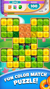 Cartoon Crush Toon Blast Match Cubes Puzzle Game MOD APK 354 (Unlimited Coins) Android