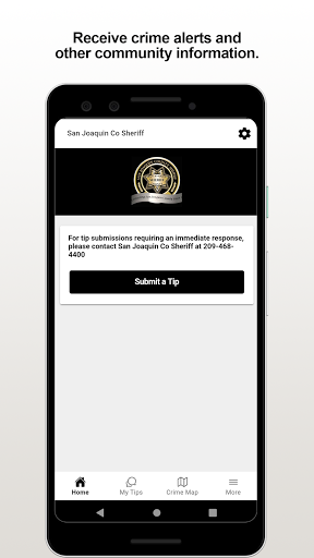 Android application SanJoaquinCo Sheriff screenshort
