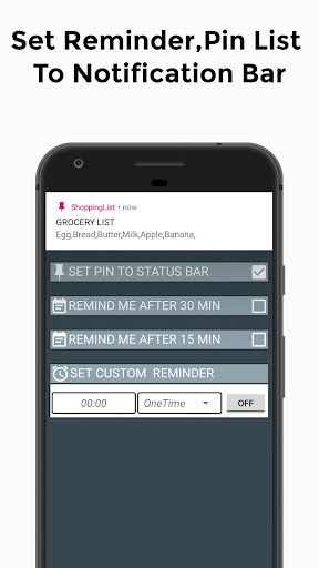 Shopping List Screen 3