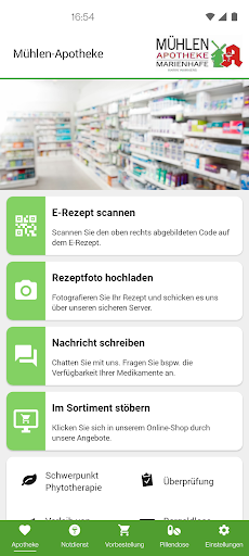 Android application Mühlen-Apotheke screenshort