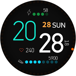 Watch face space