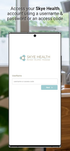 Android application Skye Health screenshort