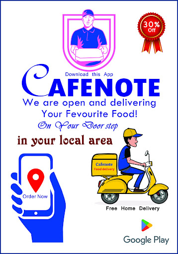 Android application Rider Cafenote screenshort