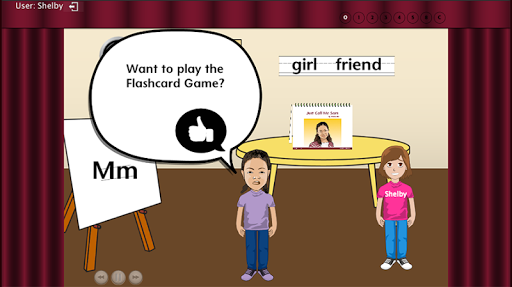 Android application Early Literacy Skills Builder screenshort