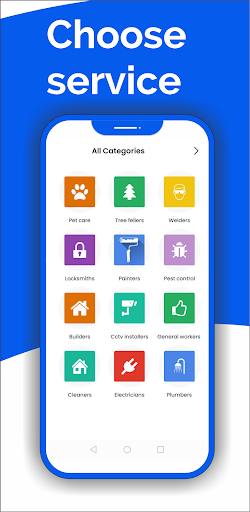 Clik: Part Time Services Screen 3